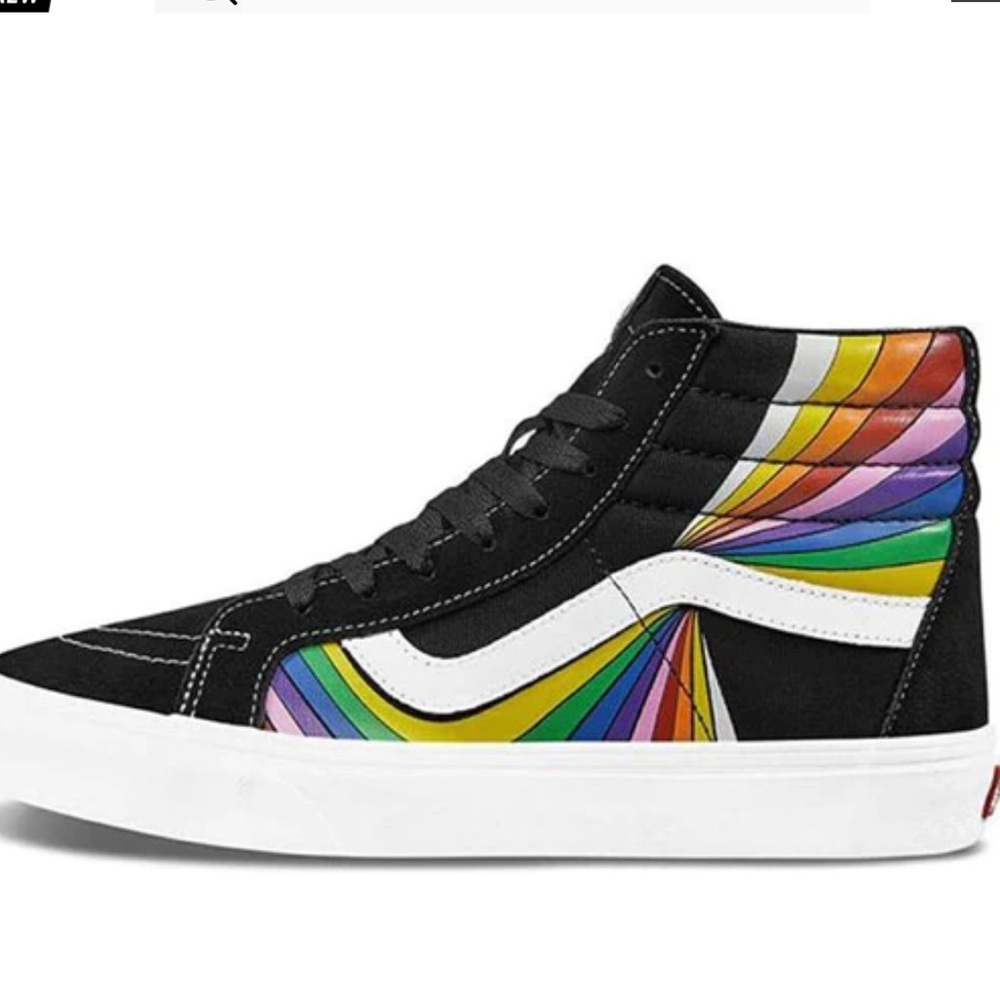 Vans SK8-HI Reissue Refract - unisex high top "off the wall" unisex sneaker